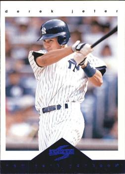 1997 Score New York Yankees #3 Derek Jeter Front