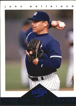 1997 Score New York Yankees #8 John Wetteland Front