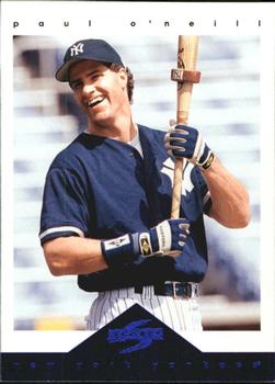 1997 Score New York Yankees #9 Paul O'Neill Front