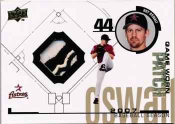2008 Upper Deck - 1998 UD Game Jersey Patch #98-RO Roy Oswalt Front