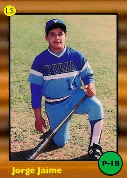 1989 Little Sun High School Prospects #17 Jorge Jaime Front