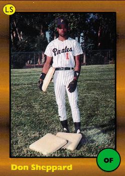 1989 Little Sun High School Prospects #22 Don Sheppard Front