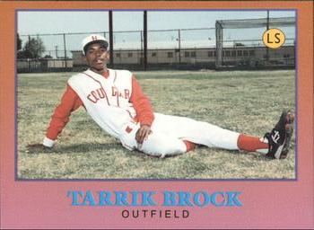 1991 Little Sun High School Prospects #8 Tarrik Brock Front