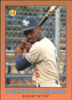 1991 Little Sun High School Prospects #23 Dwayne Gerald Front