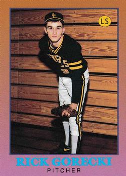 1991 Little Sun High School Prospects Gold #20 Rick Gorecki Front