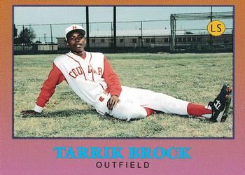 1991 Little Sun High School Prospects Gold #8 Tarrik Brock Front