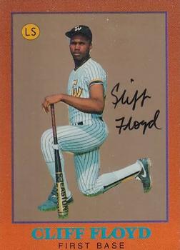 1991 Little Sun High School Prospects Gold - Gold Prospects Club Autographs #NNO Cliff Floyd Front