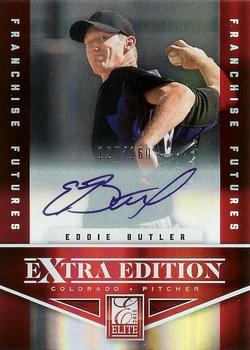 2012 Panini Elite Extra Edition - Franchise Futures Signatures #19 Eddie Butler Front