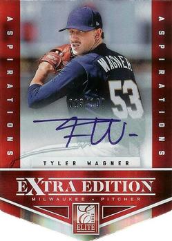 2012 Panini Elite Extra Edition - Aspirations Autographs #52 Tyler Wagner Front
