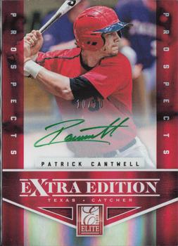 2012 Panini Elite Extra Edition - Signature Green Ink #165 Patrick Cantwell Front