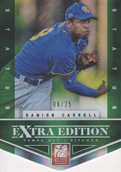 2012 Panini Elite Extra Edition - Status Emerald #68 Damion Carroll Front