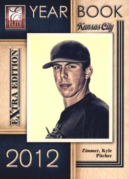 2012 Panini Elite Extra Edition - Yearbook #18 Kyle Zimmer Front