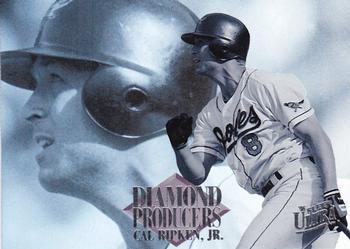 1996 Ultra - Diamond Producers #9 Cal Ripken, Jr. Front