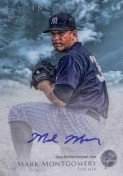 2013 Bowman Inception - Blue #PA-MM Mark Montgomery Front