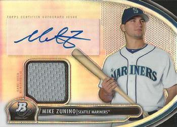 2013 Bowman Inception - Relic Autographs #AR-MZ Mike Zunino Front