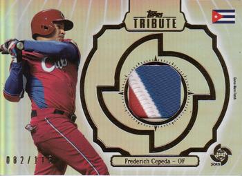 2013 Topps Tribute WBC - Prime Patches #WPP-FC Frederich Cepeda Front