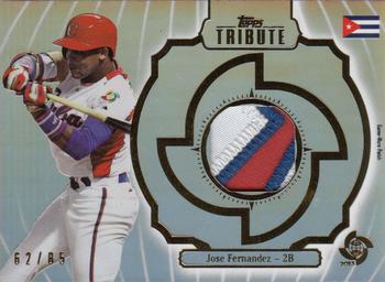 2013 Topps Tribute WBC - Prime Patches #WPP-JF Jose Fernandez Front