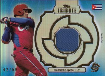 2013 Topps Tribute WBC - Prime Patches Blue #WPP-FC Frederich Cepeda Front