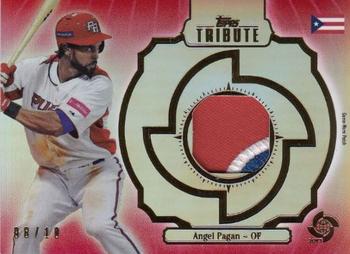 2013 Topps Tribute WBC - Prime Patches Red #WPP-AP Angel Pagan Front