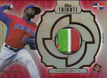 2013 Topps Tribute WBC - Prime Patches Red #WPP-FR Fernando Rodney Front