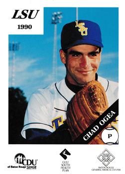 1990 LSU Tigers #8 Chad Ogea Front