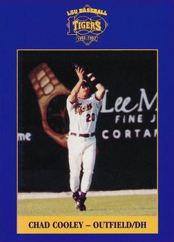 1993 LSU Tigers #10 Chad Cooley Front