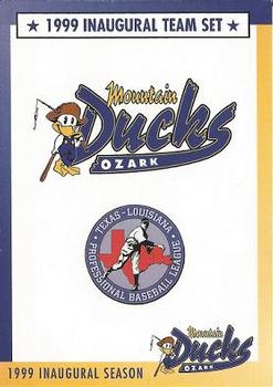 1999 Play Ball Ozark Mountain Ducks #1 Header Card Front