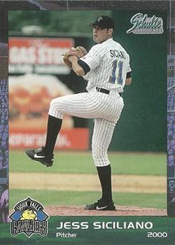 2000 Grandstand Sioux Falls Canaries #8 Jess Siciliano Front