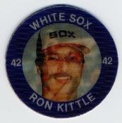 1984 7-Eleven Super Star Sports Coins: Central Region #XVII E Ron Kittle Front