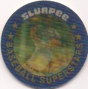 1986 7-Eleven Triple Stars Coins: Central Region #X Bert Blyleven / Jack Morris / Rick Sutcliffe Front