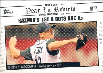2008 Topps - Year in Review #YR8 Scott Kazmir Front