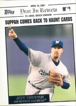 2008 Topps - Year in Review #YR14 Jeff Suppan Front