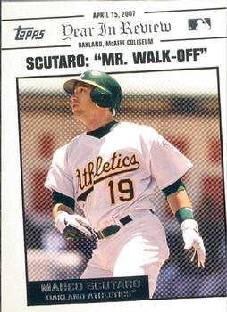 2008 Topps - Year in Review #YR15 Marco Scutaro Front