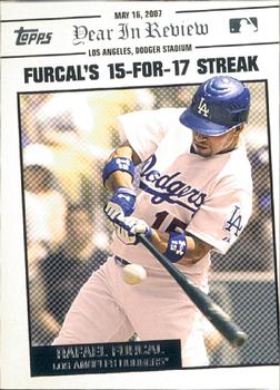 2008 Topps - Year in Review #YR46 Rafael Furcal Front