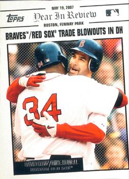 2008 Topps - Year in Review #YR49 David Ortiz / Mike Lowell Front
