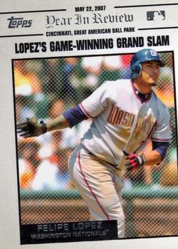 2008 Topps - Year in Review #YR52 Felipe Lopez Front