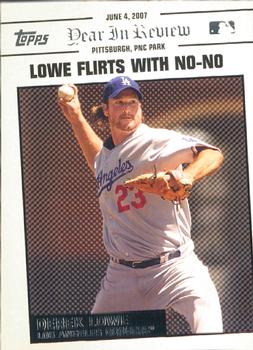 2008 Topps - Year in Review #YR65 Derek Lowe Front