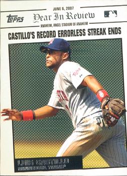 2008 Topps - Year in Review #YR67 Luis Castillo Front