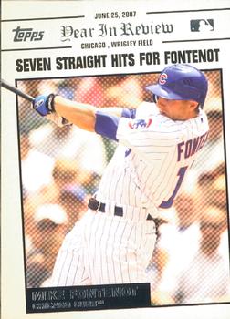2008 Topps - Year in Review #YR86 Mike Fontenot Front