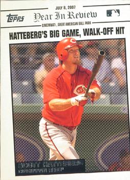 2008 Topps - Year in Review #YR99 Scott Hatteberg Front