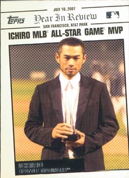 2008 Topps - Year in Review #YR101 Ichiro Front