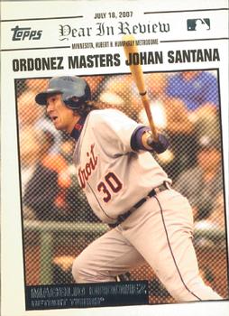 2008 Topps - Year in Review #YR108 Magglio Ordonez Front