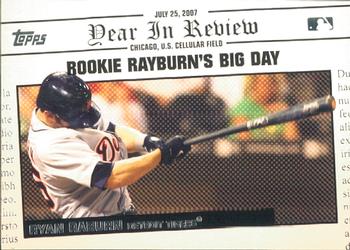 2008 Topps - Year in Review #YR115 Ryan Raburn Front