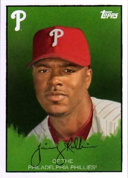 2008 Topps - Trading Card History #TCH29 Jimmy Rollins Front