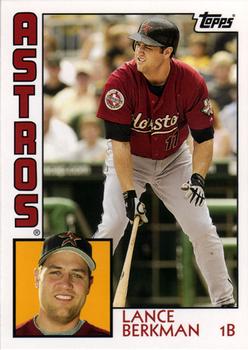 2008 Topps - Trading Card History #TCH39 Lance Berkman Front