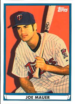 2008 Topps - Trading Card History #TCH10 Joe Mauer Front