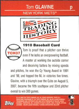 2008 Topps - Trading Card History #TCH37 Tom Glavine Back