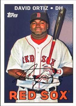 2008 Topps - Trading Card History #TCH42 David Ortiz Front