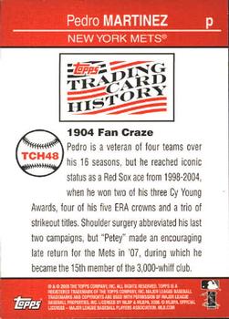 2008 Topps - Trading Card History #TCH48 Pedro Martinez Back