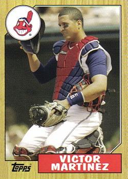 2008 Topps - Trading Card History #TCH51 Victor Martinez Front